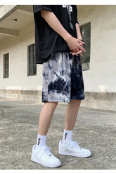 Casual Tie Dye Shorts Pants